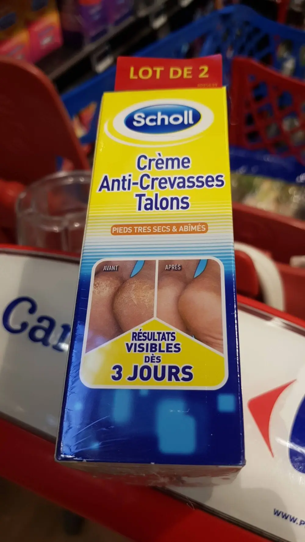 SCHOLL - Crème anti-crevasses talons