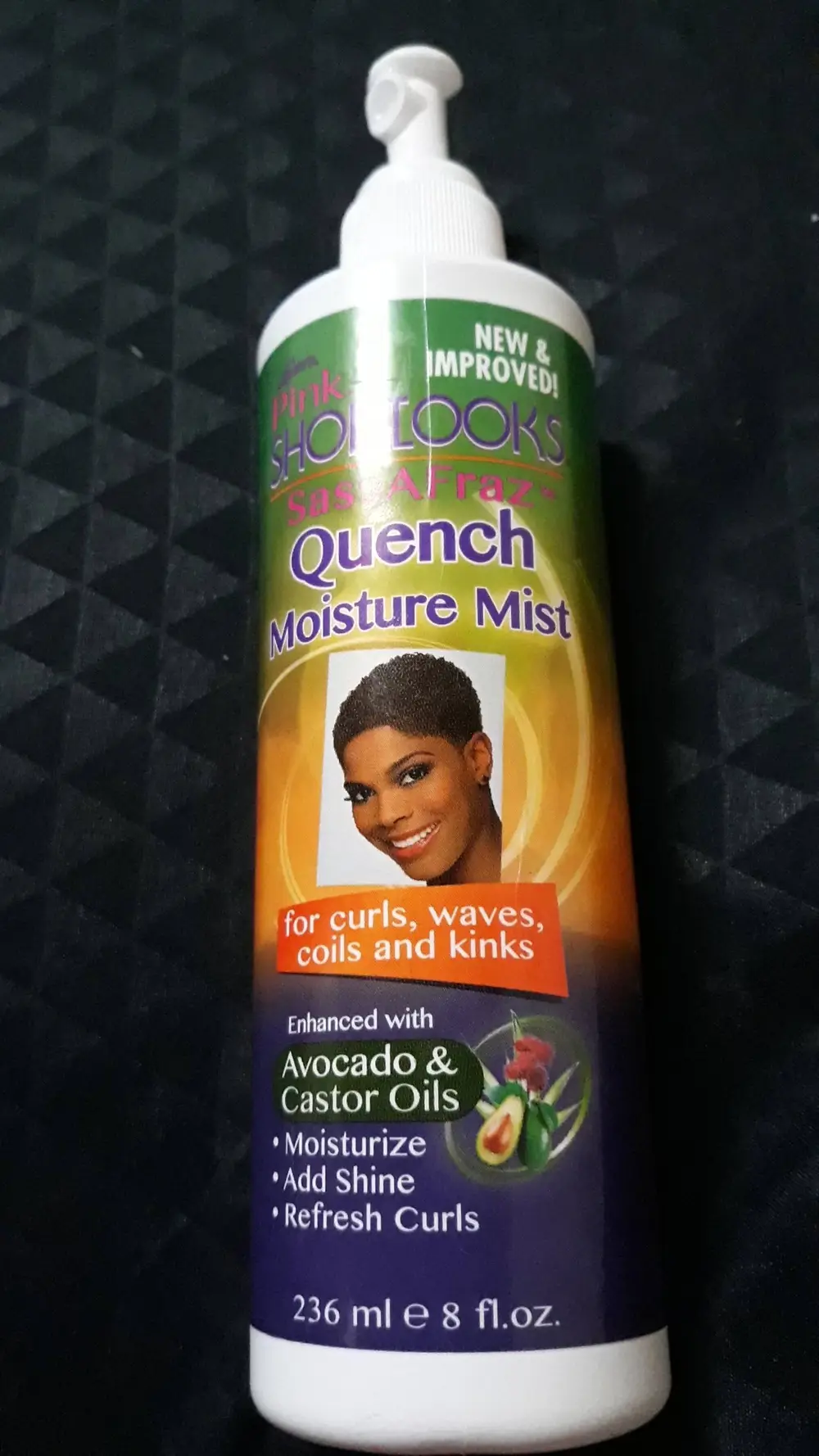 LUSTER'S - Pink shortlooks sassafraz - Quench moisture mist