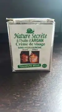 EL PARADIS COSMETIC - Nature secrète - Crème de visage sans hydroquinone