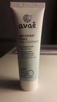 AVAÉ - Nettoyant 3 en 1 au charbon actif 