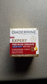 DIADERMINE - Expert précieuse grenade - Crème nuit anti-âge
