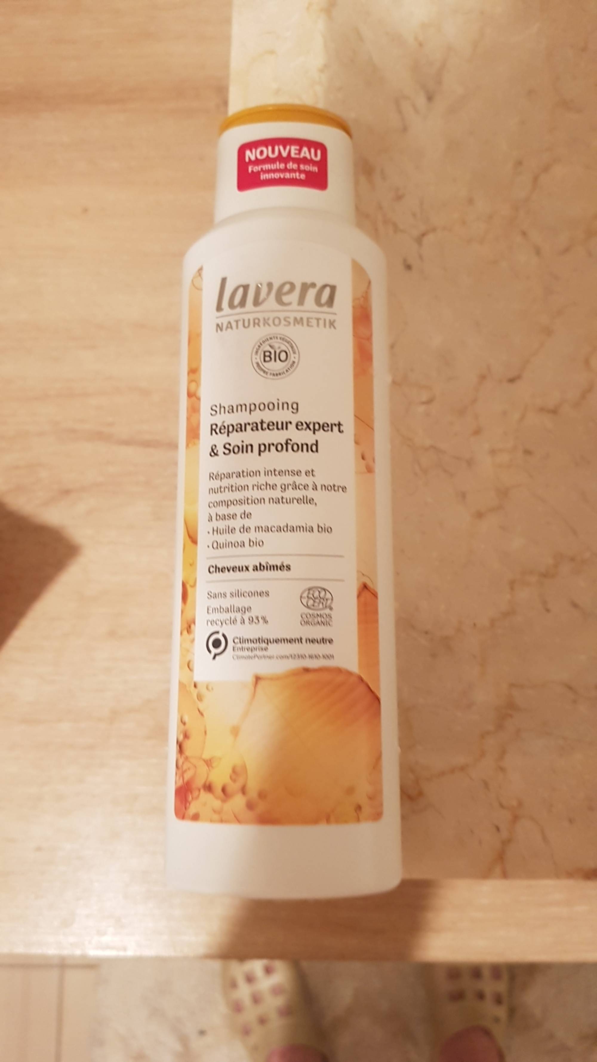 LAVERA - Shampooing réparateur expert & soin profond bio