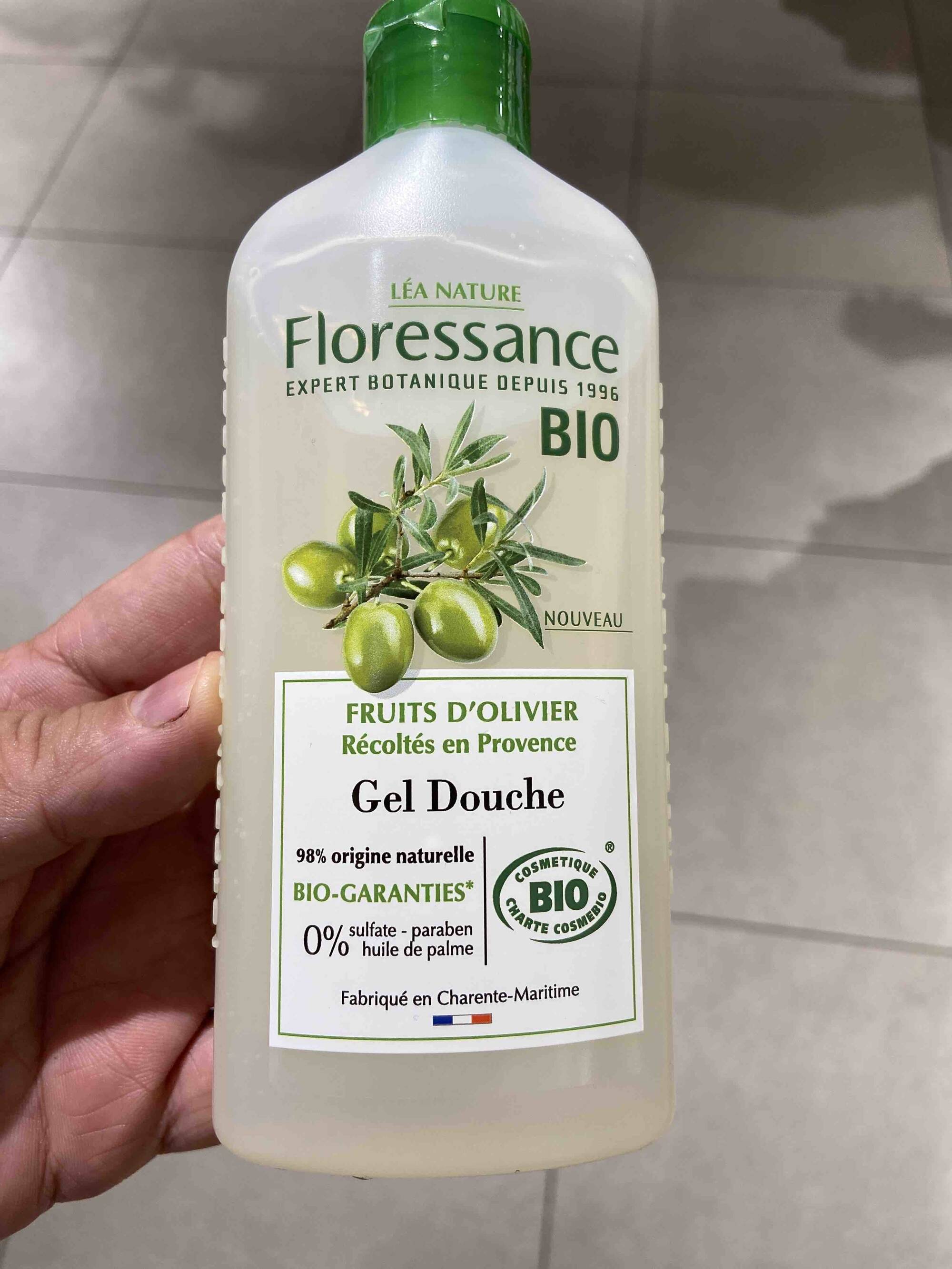 FLORESSANCE - Fruits d'olivier - Gel douche Bio