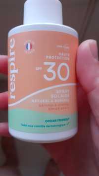 RESPIRE - Spray solaire naturel & mineral SPF 30