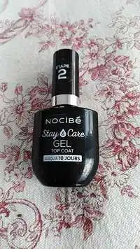 NOCIBÉ - Stay & care - Gel top coat étape 2