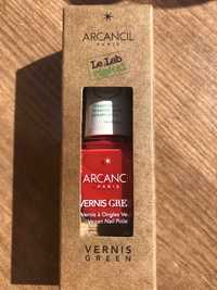 ARCANCIL - Vernis Green - Vernis à ongles Vegan
