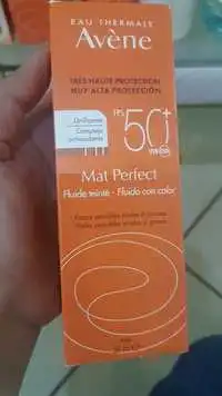 AVÈNE - Mat perfect - Fluide teinté FPS 50+