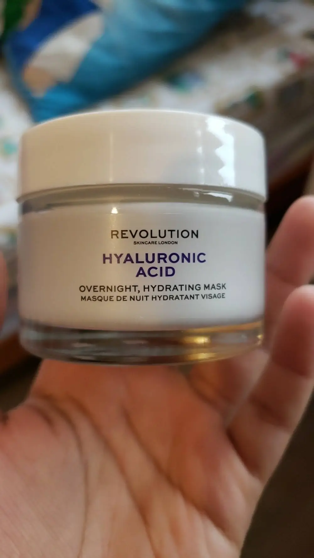 MAKEUP REVOLUTION - Hyaluronic acid - Masque de nuit hydratant visage