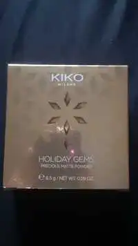 KIKO - Holiday gems - Precious matte powder