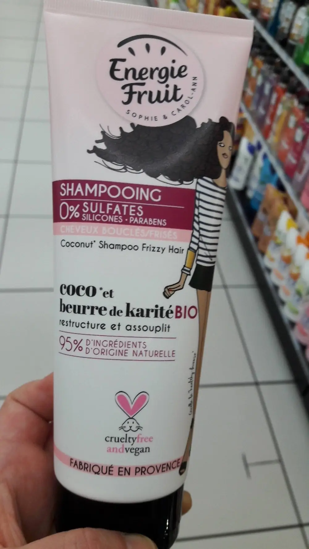 ENERGIE FRUIT - Shampooing Coco et beurre de karité