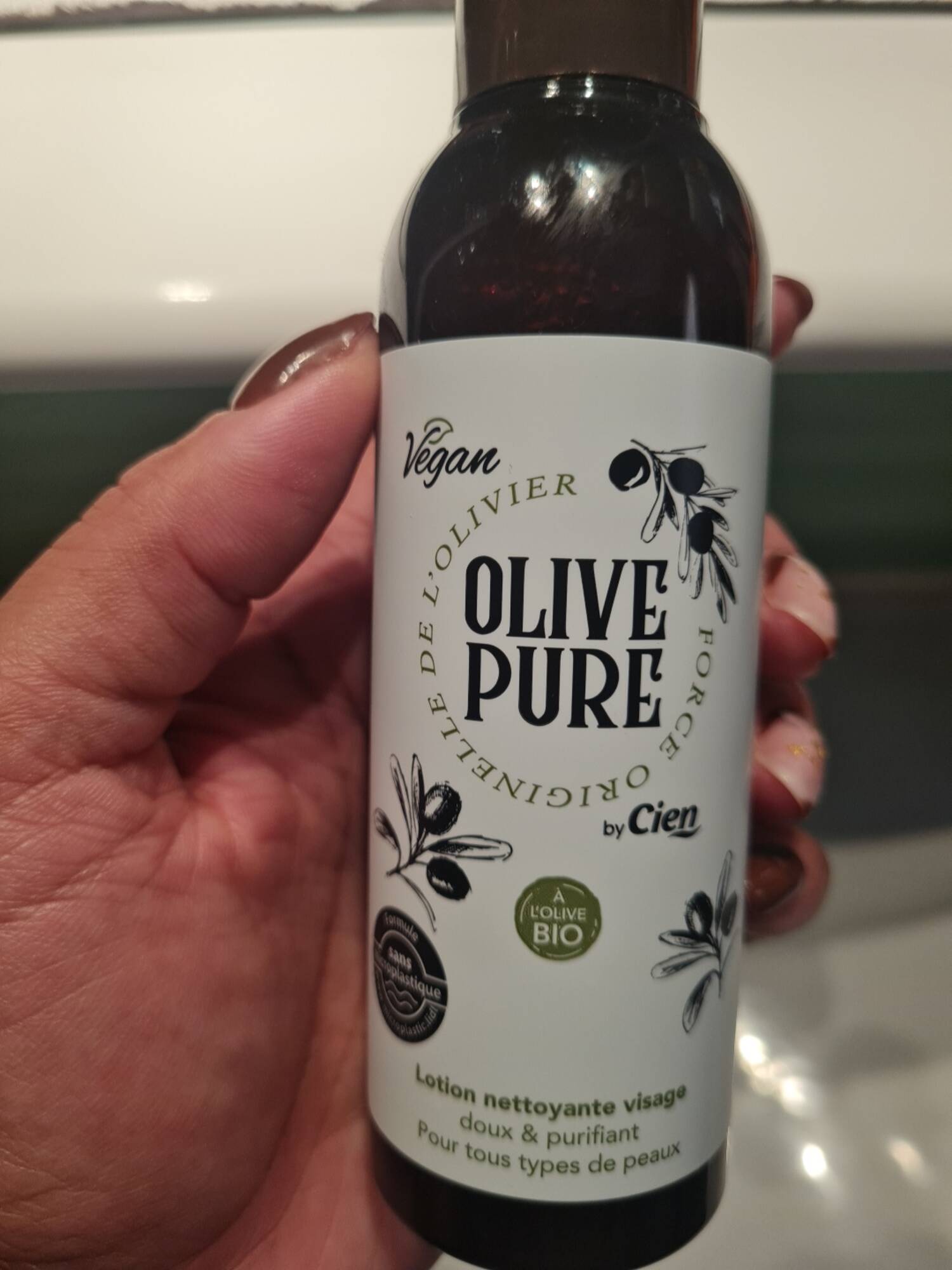 CIEN - Olive pure - Lotion nettoyante visage