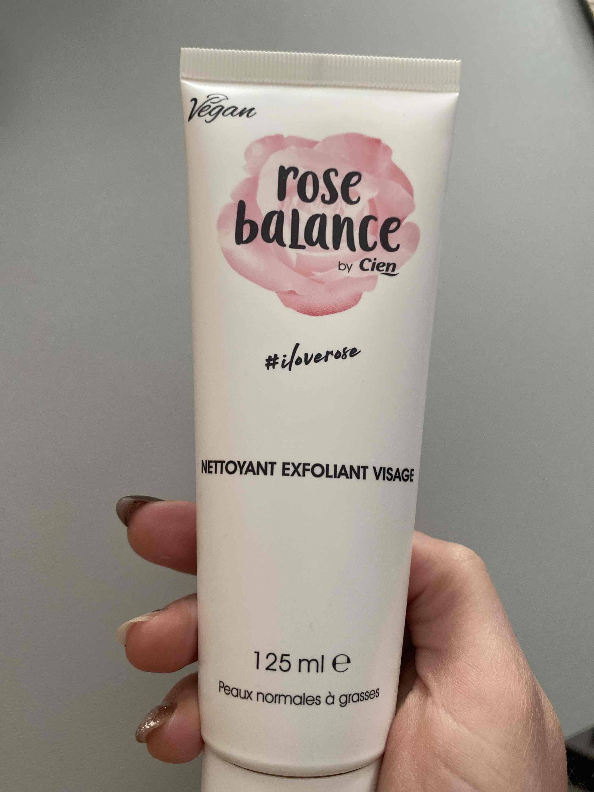 CIEN - Rose balance - Nettoyant exfoliant visage