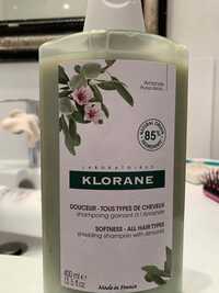 KLORANE - Shampooing gainant à l'amande 
