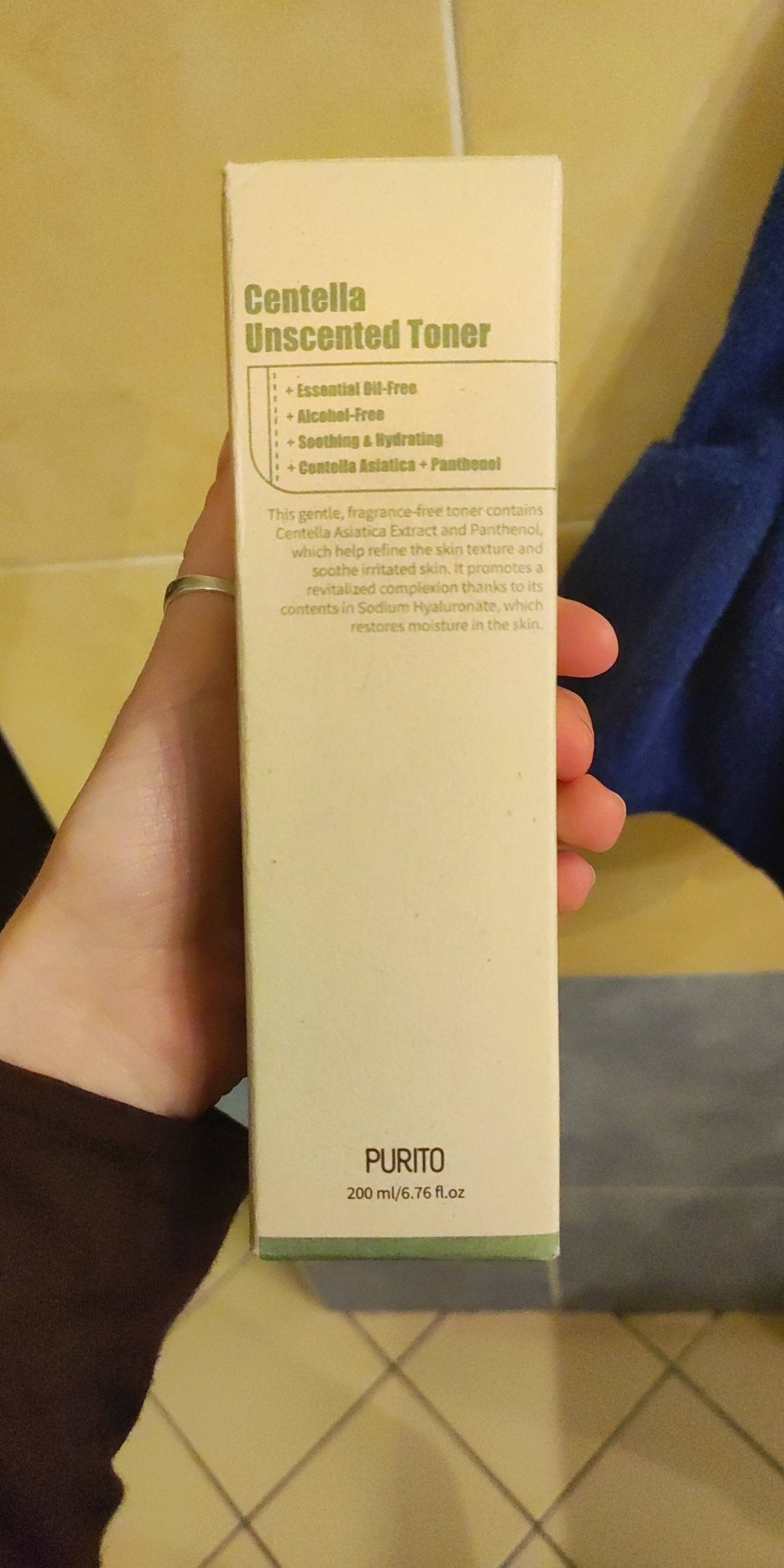 PURITO - Centella unscented toner