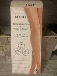 POP UP BEAUTY - Body and legs - Wax strips