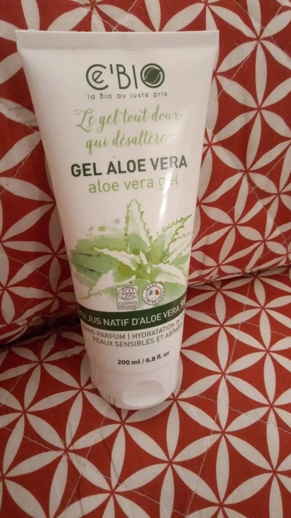 CE'BIO - Gel aloe vera - Le gel tout doux qui désaltère