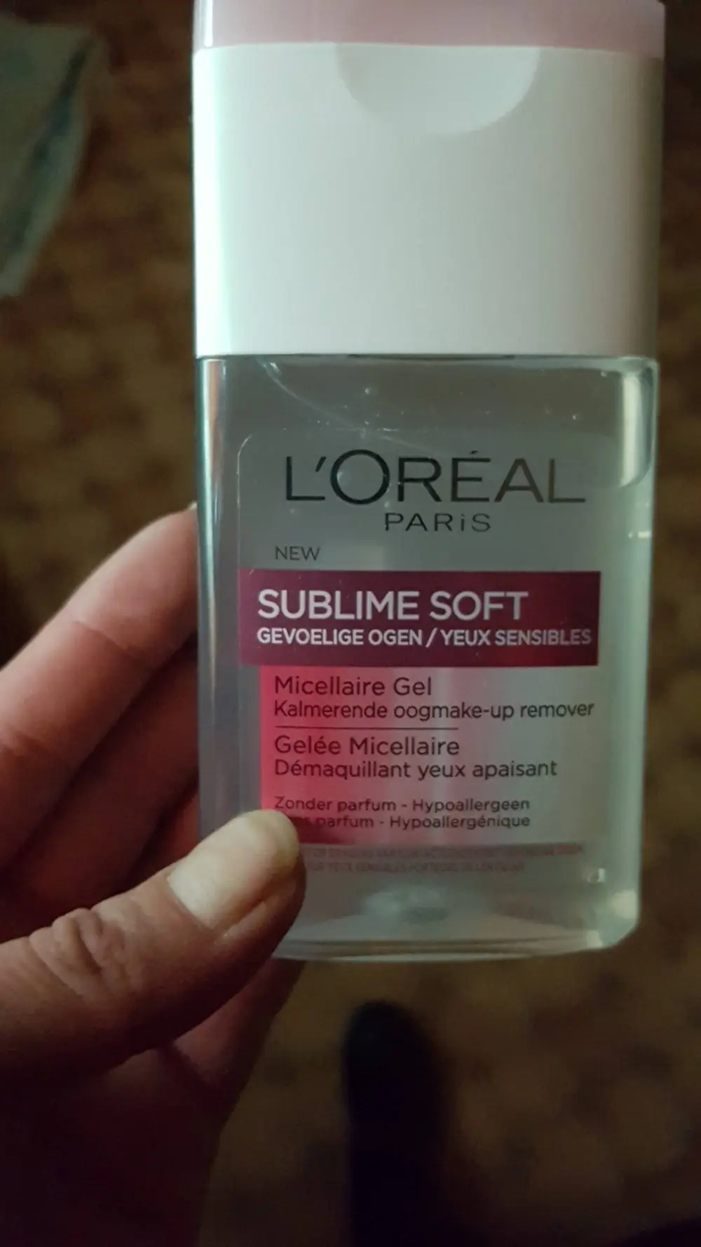 L'ORÉAL PARIS - Sublime soft - Gelée micellaire démaquillant yeux apaisant