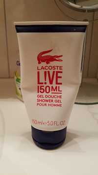 lacoste live shower gel