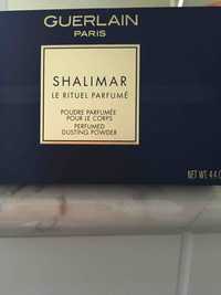 GUERLAIN - Shalimar le rituel parfumé - Poudre parfumé pour le corps
