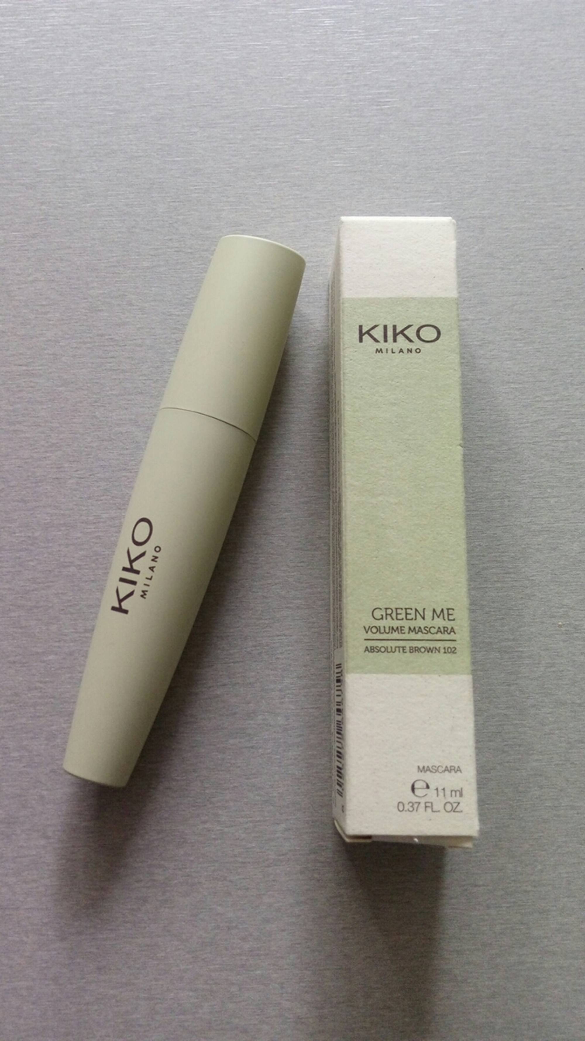 KIKO - Green me - Volume mascara