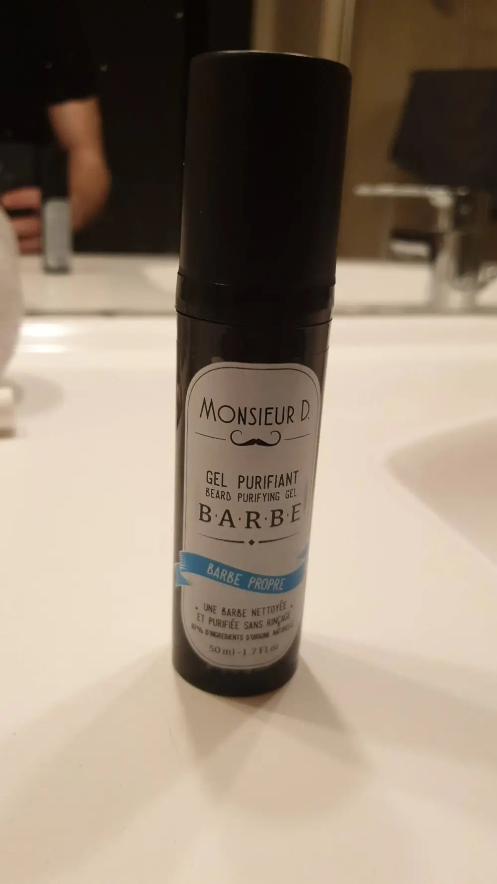 MONSIEUR D. - Gel purifiant barbe