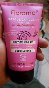 FLORAME - Masque capillaire cheveux colorés