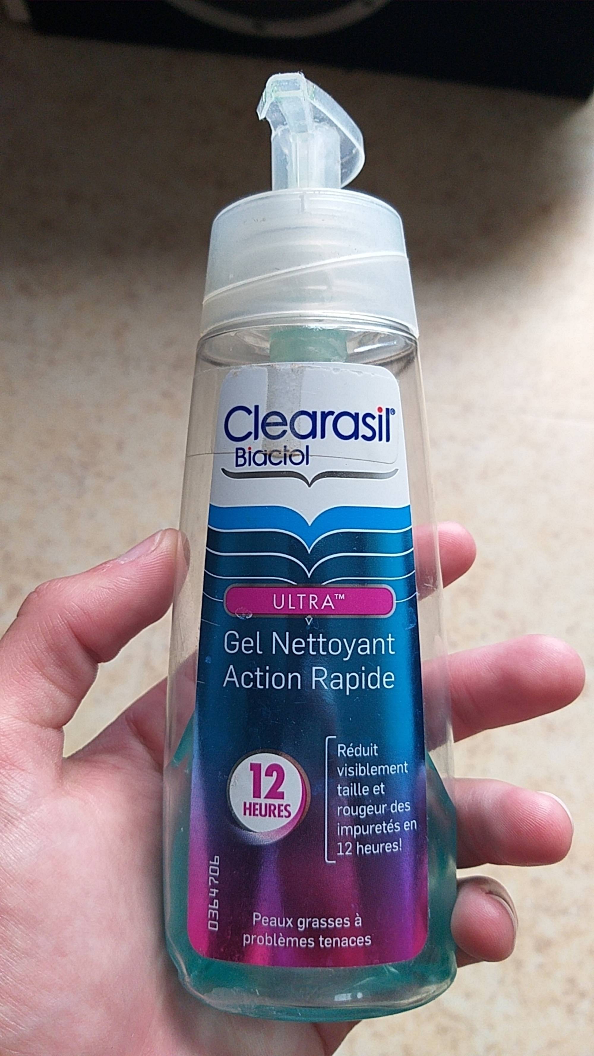 CLEARASIL - Ultra - Gel nettoyant action rapide