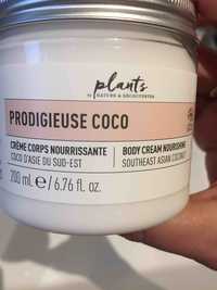 NATURE & DÉCOUVERTES - Plants prodigieuse coco - Crème corps nourrissante