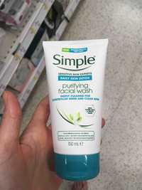 SIMPLE - Daily skin détox - Purifying facial wash