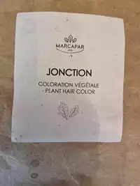 MARCAPAR - Jonction - Coloration végétale