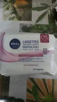 NIVEA - Lingettes démaquillantes douceur 3 en 1