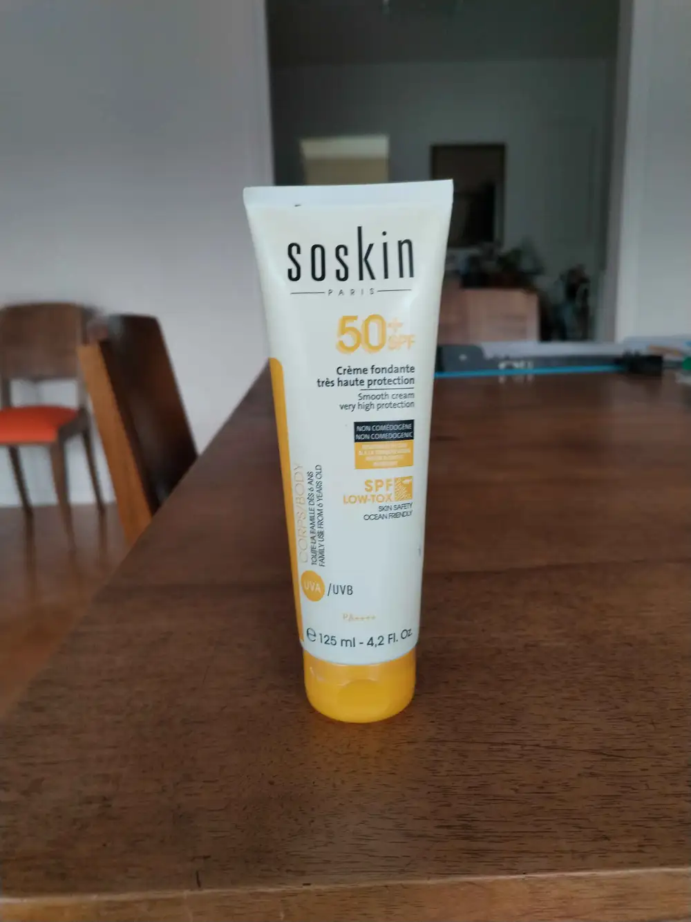 SOSKIN - Crème fondante très haute protection spf50+