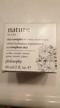 PHILOSOPHY - Nature in a jar - Crème hydratante régénératrice