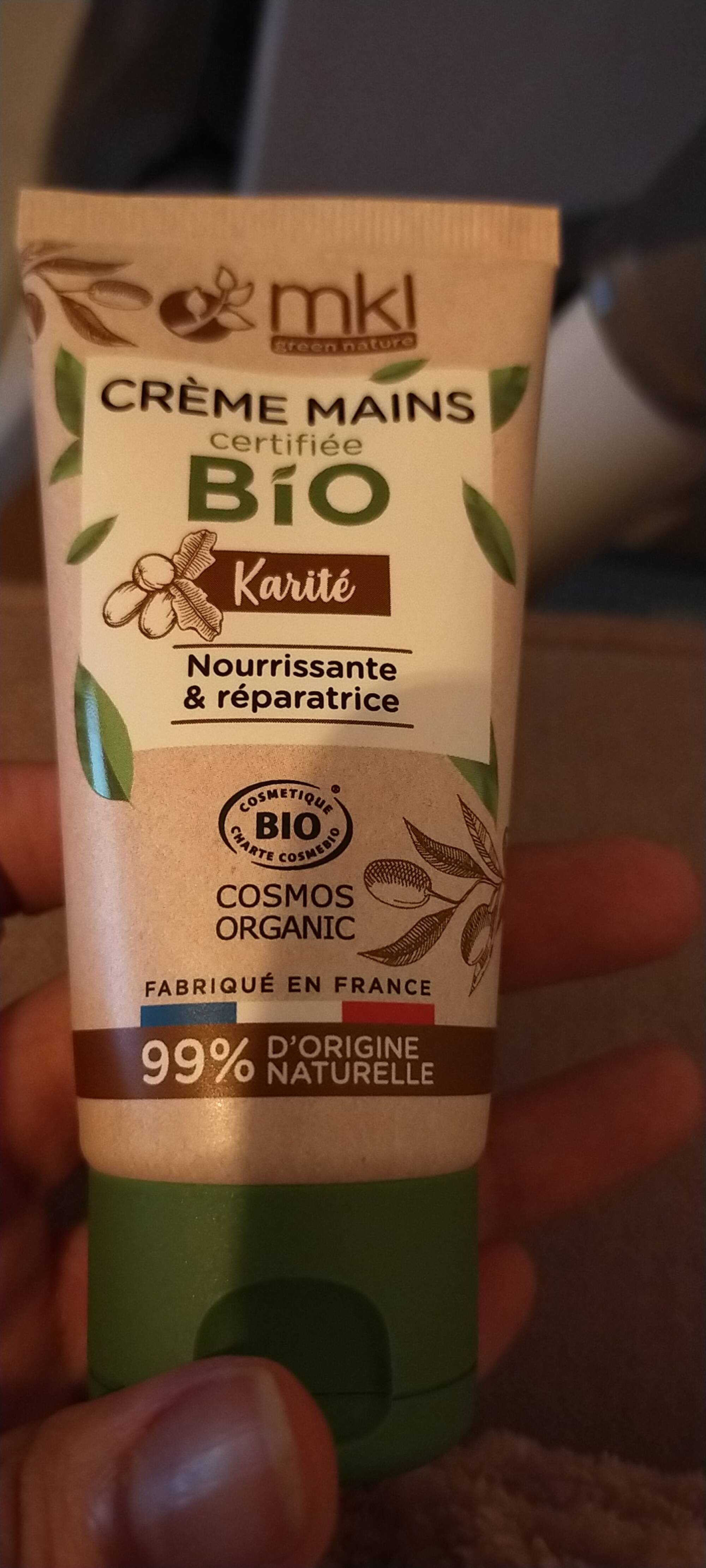 MKL GREEN NATURE - Crème mains Bio au karité