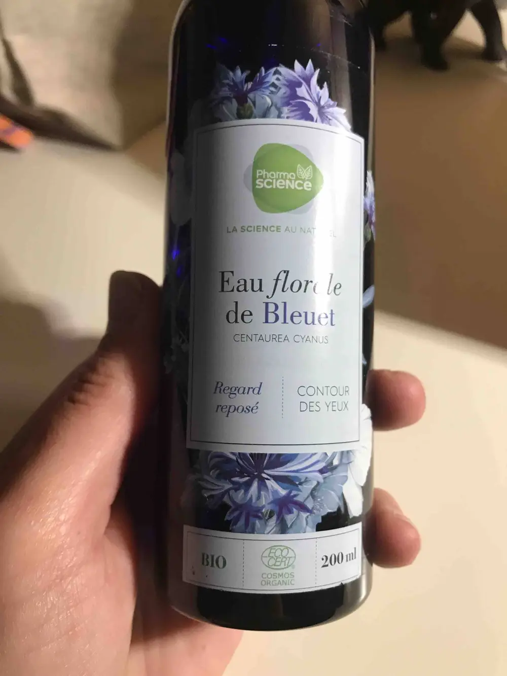 PHARMASCIENCE - Eau florale de Bleuet - Contour des yeux