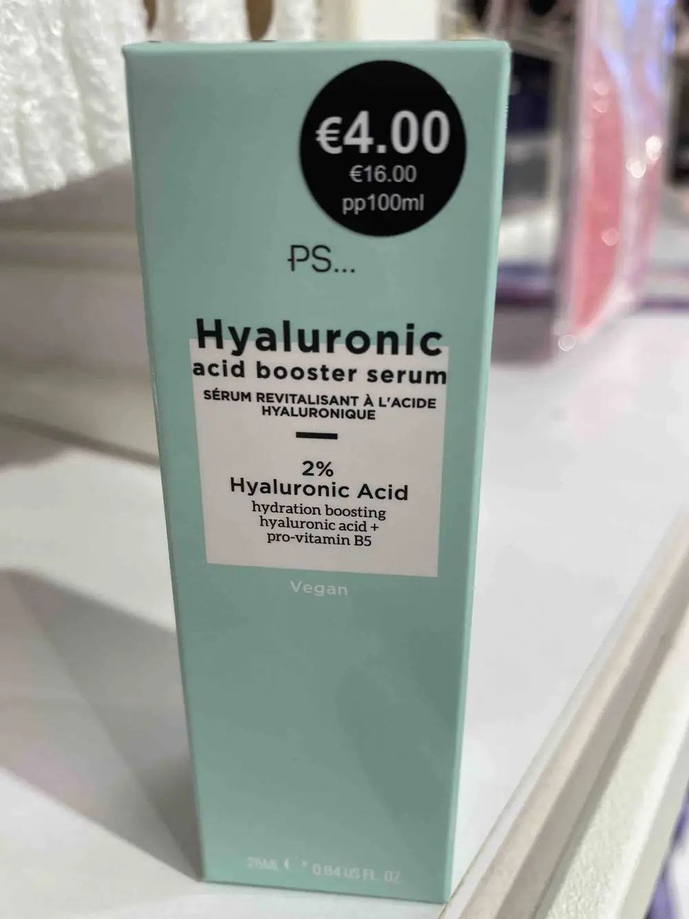 PRIMARK - Hyaluronic - Sérum revitalisant à l'acide hyaluronique