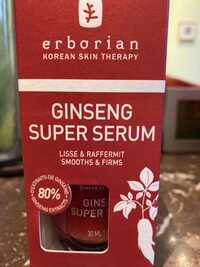 ERBORIAN - Ginseng super serum