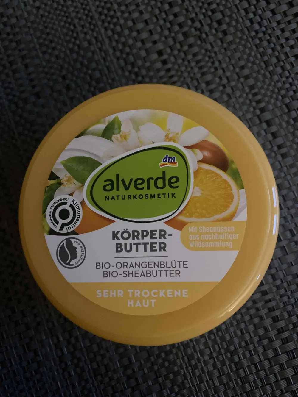 DM - Alverde Naturkosmetic - Körper butter