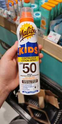 MALUBU - Kids continuous lotion spray SPF 50