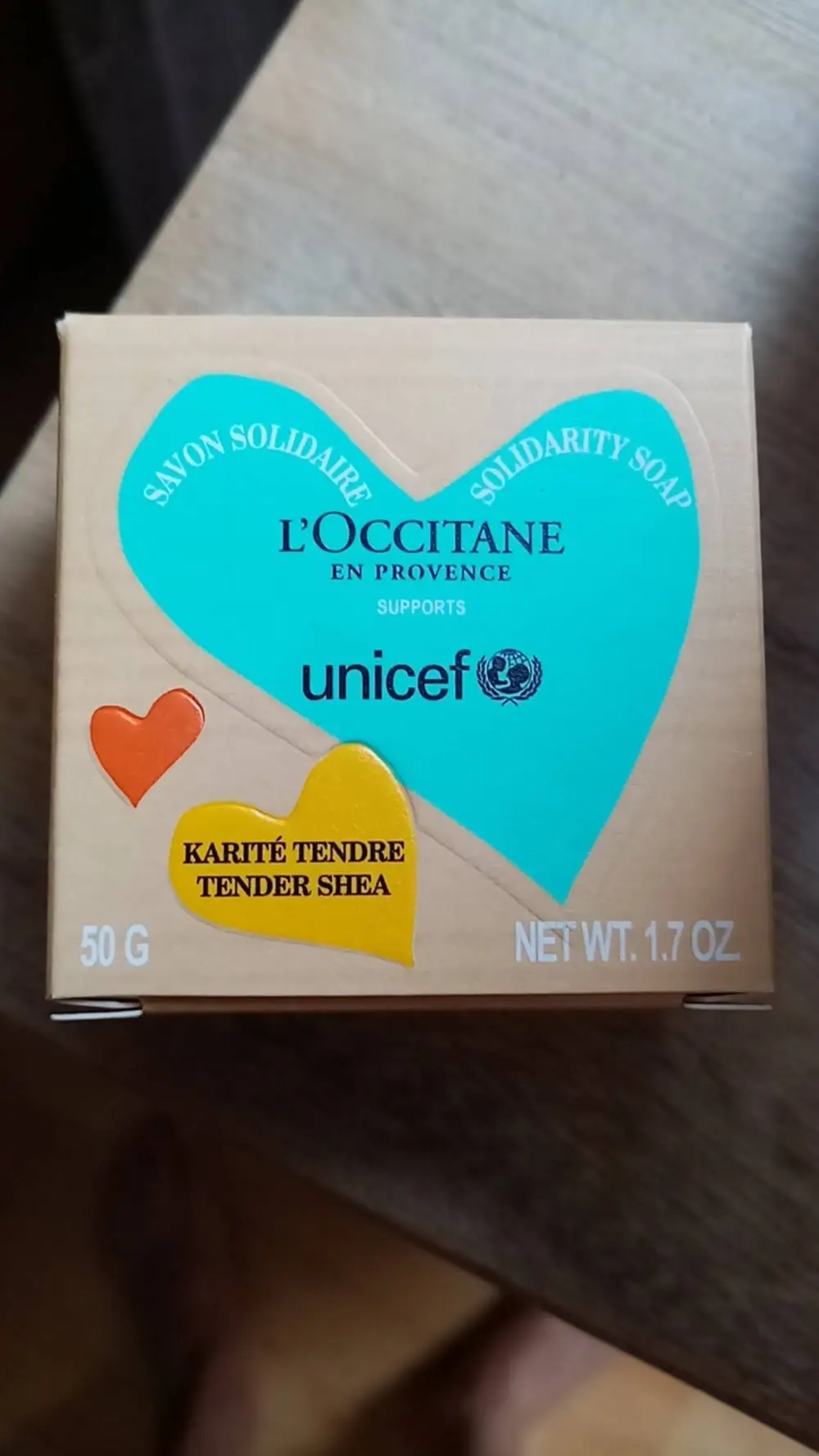 L'OCCITANE - Karité tendre - Savon solidaire 