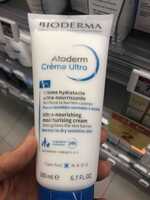 BIODERMA - Atoderm - Crème hydratante ultra-nourrissante