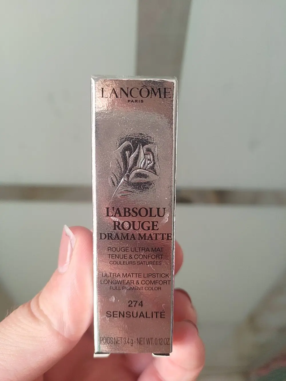LANCÔME - L'absolu rouge drame matte 274 sensualité