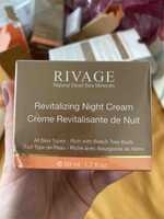RIVAGE - Crème revitalisante de nuit