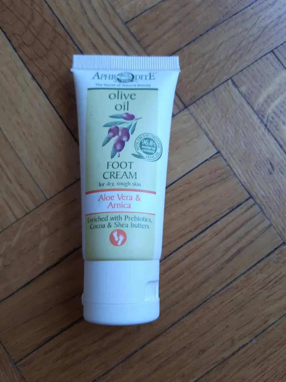 APHRODITE - Olive oil - Foot cream aloe vera & arnica