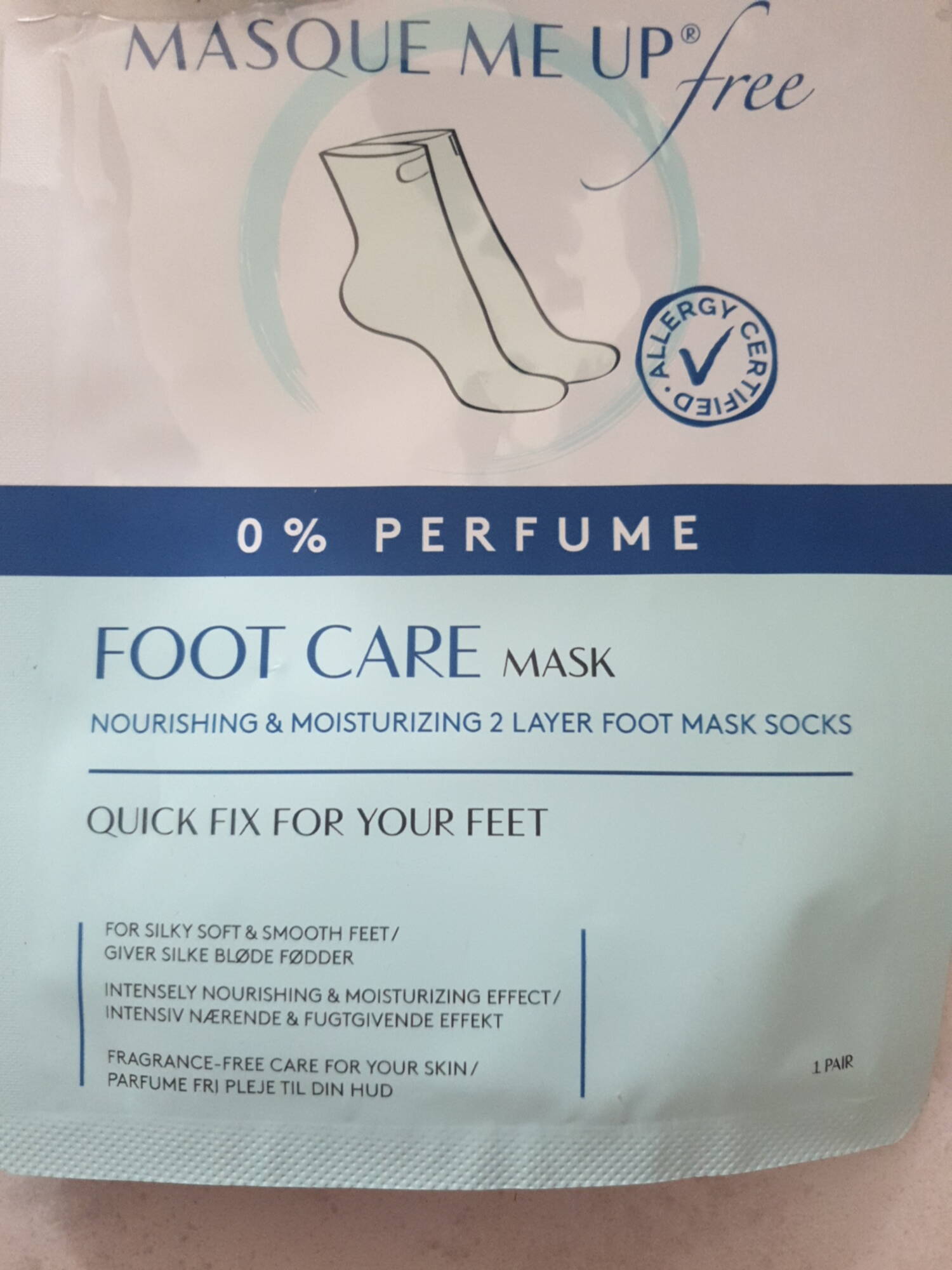 MASQUE ME UP - Foot Care Masque 