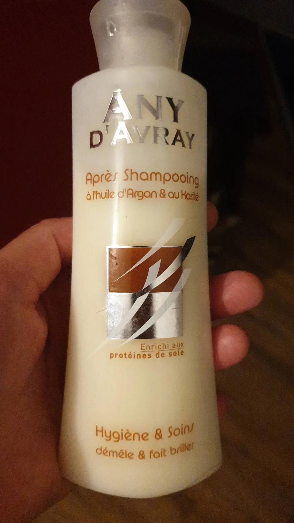 ANY D'AVRAY - Après-shampooing à l'huile d'argan & au karité
