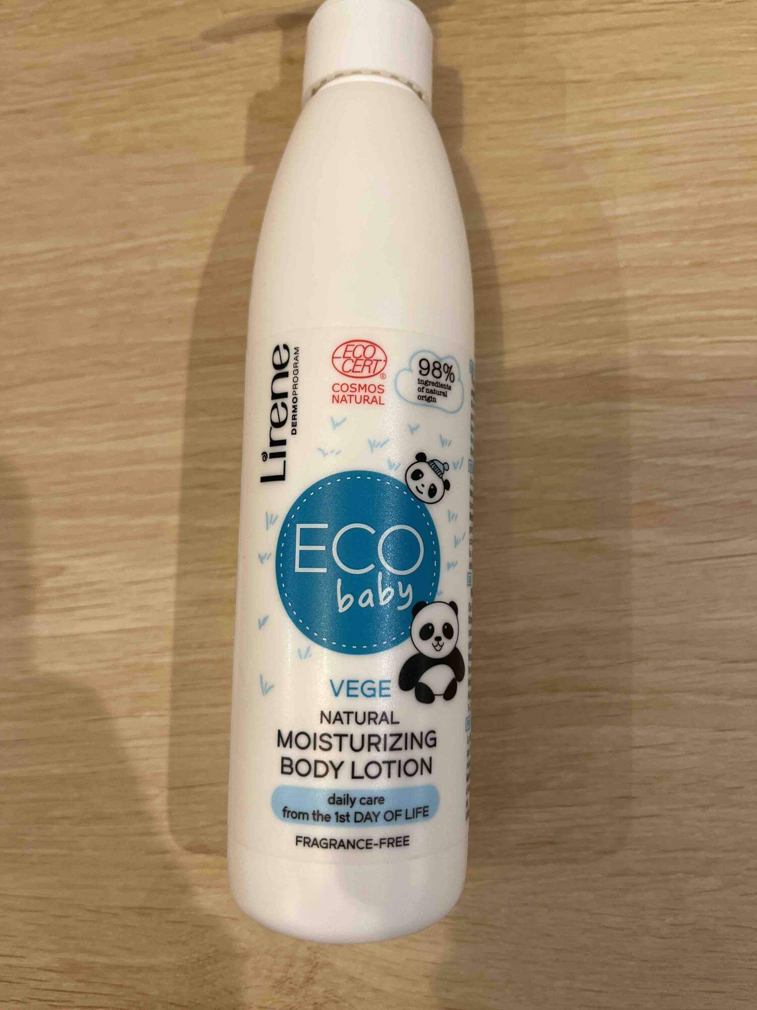 LIRENE - Eco baby - Natural mositurizing body lotion
