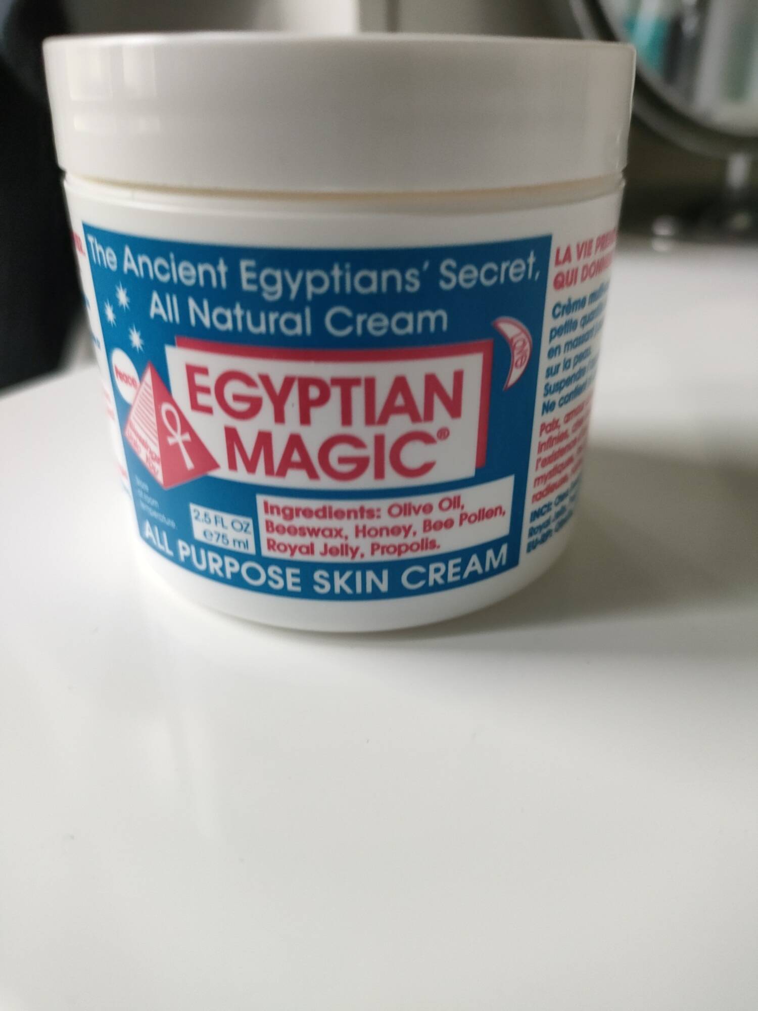 Composition EGYPTIAN MAGIC The ancient Egyptians' secret - All purpose skin  cream - UFC-Que Choisir