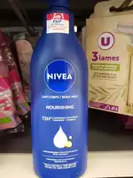NIVEA - Nourishing - Lait corps 72h hydratation nourrissant