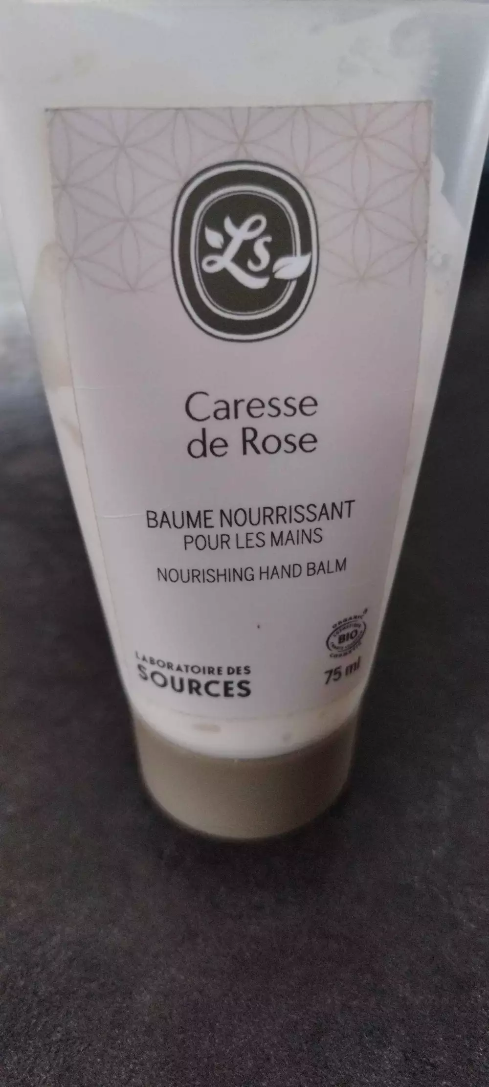 LABORATOIRE DES SOURCES - Caresse de rose - Baume nourrissant pour les mains